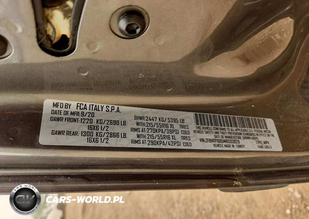 2021 Ram Promaster City Slt VIN:ZFBHRFBB5M6S93829 - 13