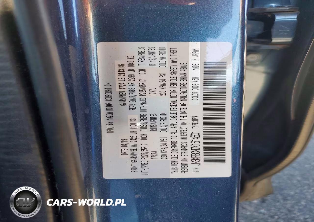 2019 Mazda Cx-5 Touring VIN:JM3KFBCM7K1614601 - 13