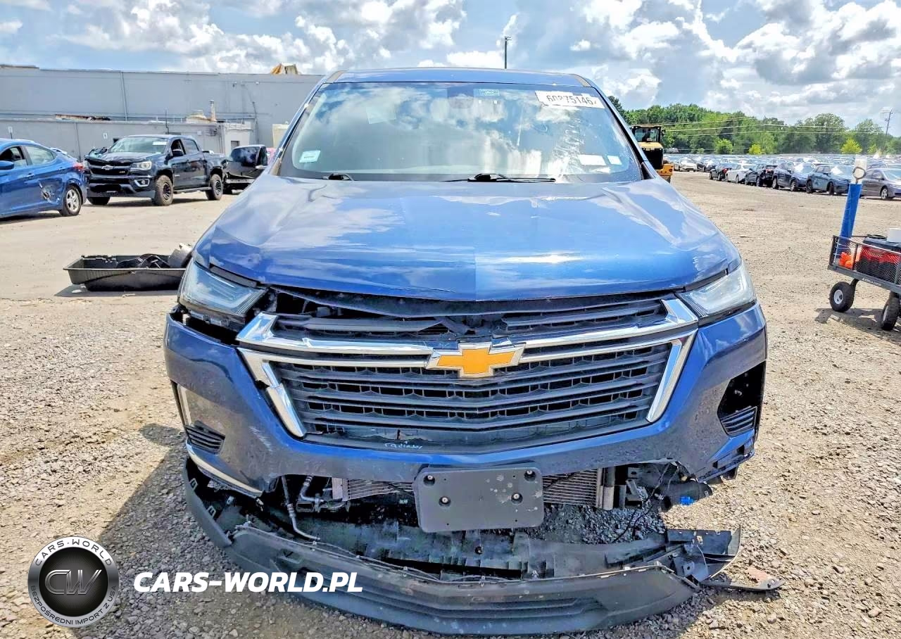 2022 Chevrolet Traverse Ls VIN:1GNERFKW7NJ119687 - 5