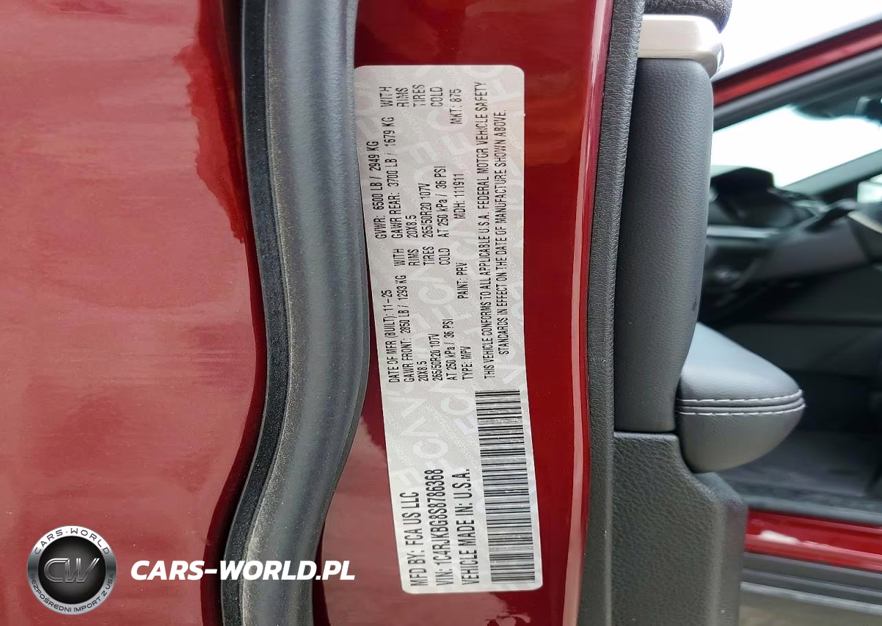 2025 Jeep Grand Cherokee L Limited VIN:1C4RJKBG8S8786368 - 14