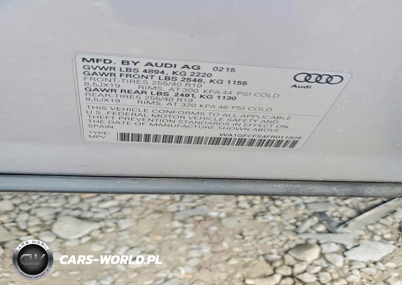 2015 Audi Q3 Prestige VIN:WA1GFCFS4FR011928 - 13