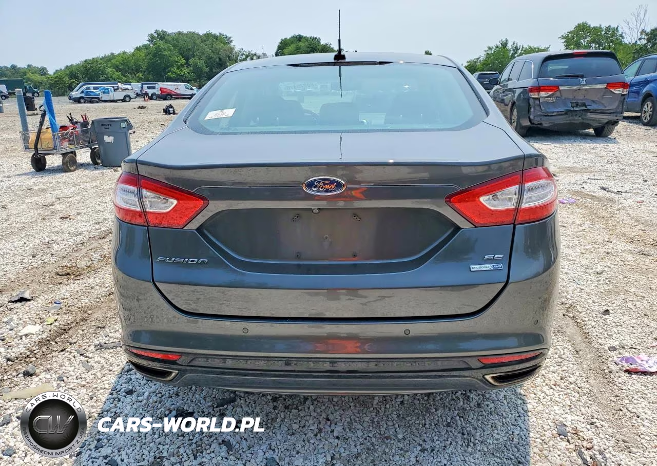 2016 Ford Fusion Se VIN:3FA6P0T92GR133357 - 6