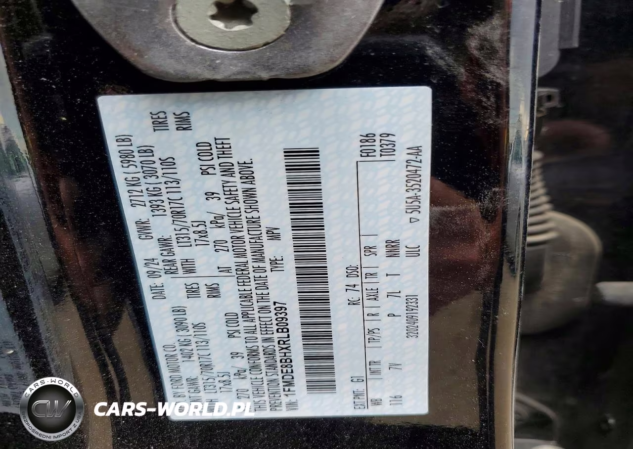 2024 Ford Bronco Outer Banks VIN:1FMDE8BHXRLB09397 - 12
