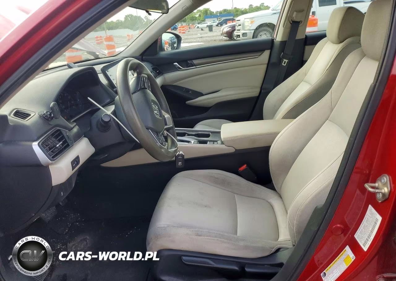 2019 Honda Accord Lx VIN:1HGCV1F14KA168730 - 7