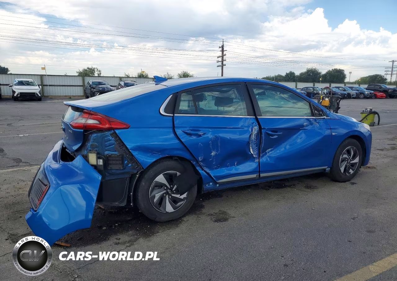2017 Hyundai Ioniq Sel VIN:KMHC75LC0HU035701 - 3