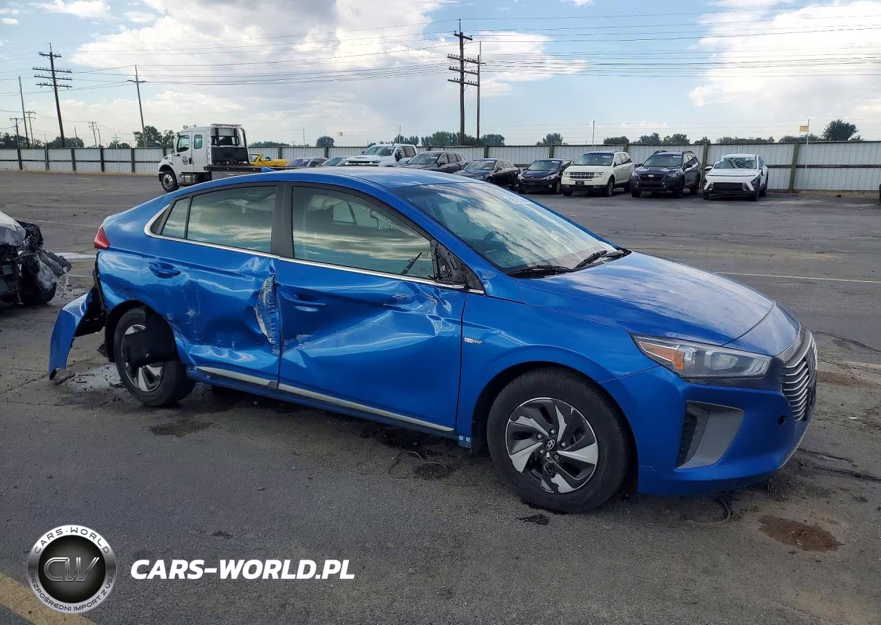 2017 Hyundai Ioniq Sel VIN:KMHC75LC0HU035701 - 4