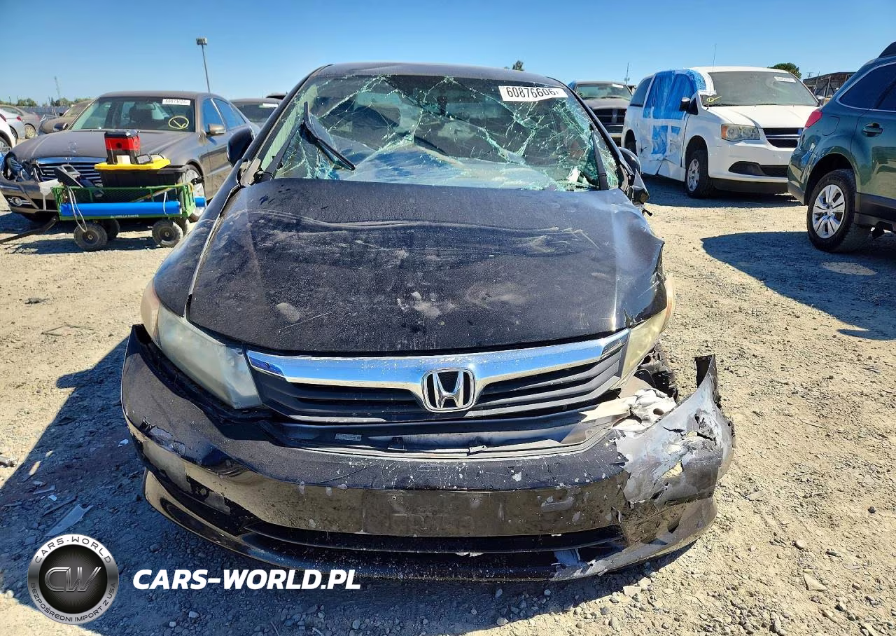 2012 Honda Civic Lx VIN:19XFB2F52CE343374 - 5