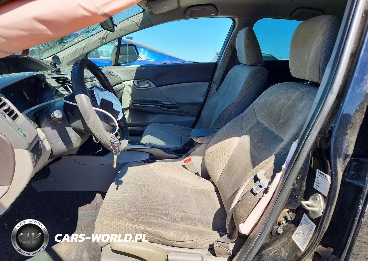 2012 Honda Civic Lx VIN:19XFB2F52CE343374 - 7