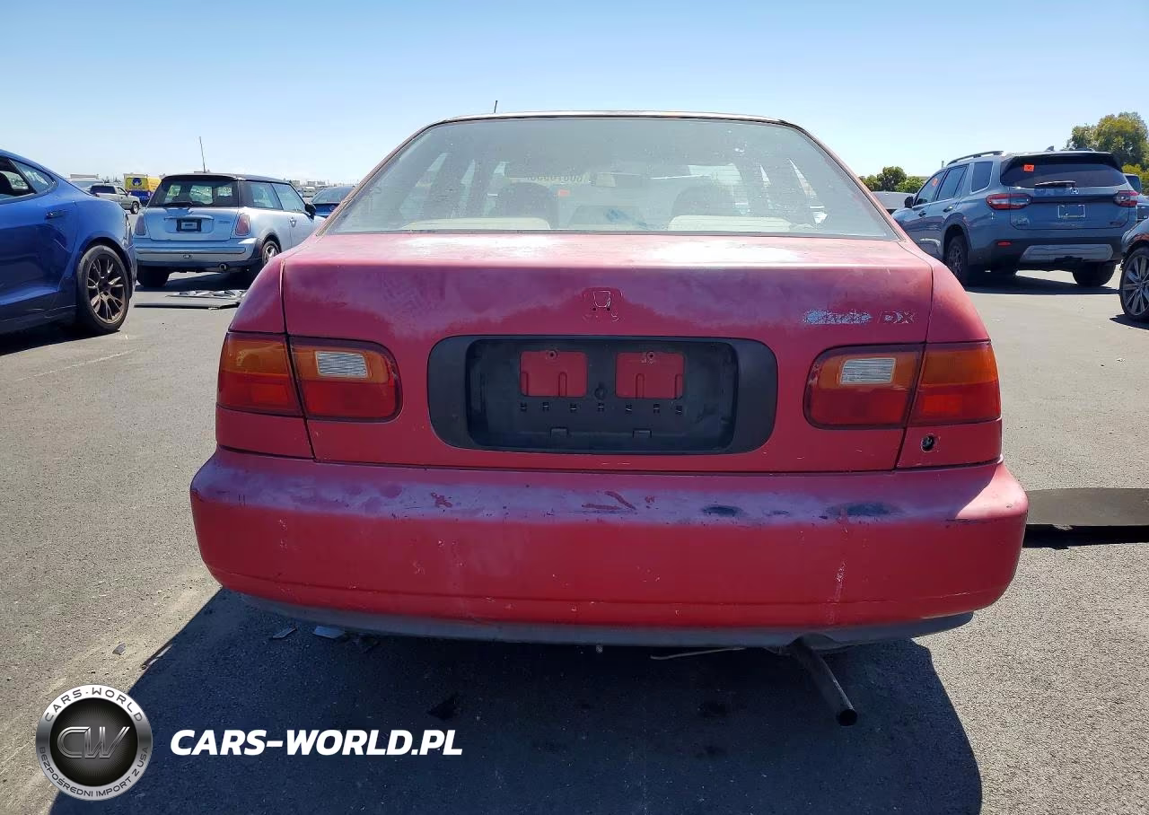 1993 Honda Civic Dx VIN:JHMEG8642PS040846 - 6