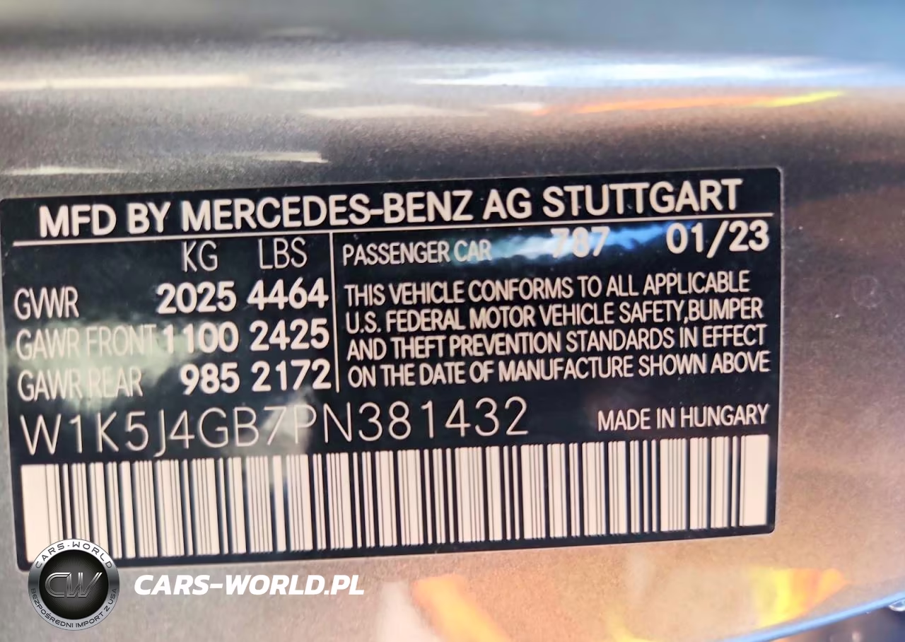 2023 Mercedes-Benz Cla 250 VIN:W1K5J4GB7PN381432 - 13