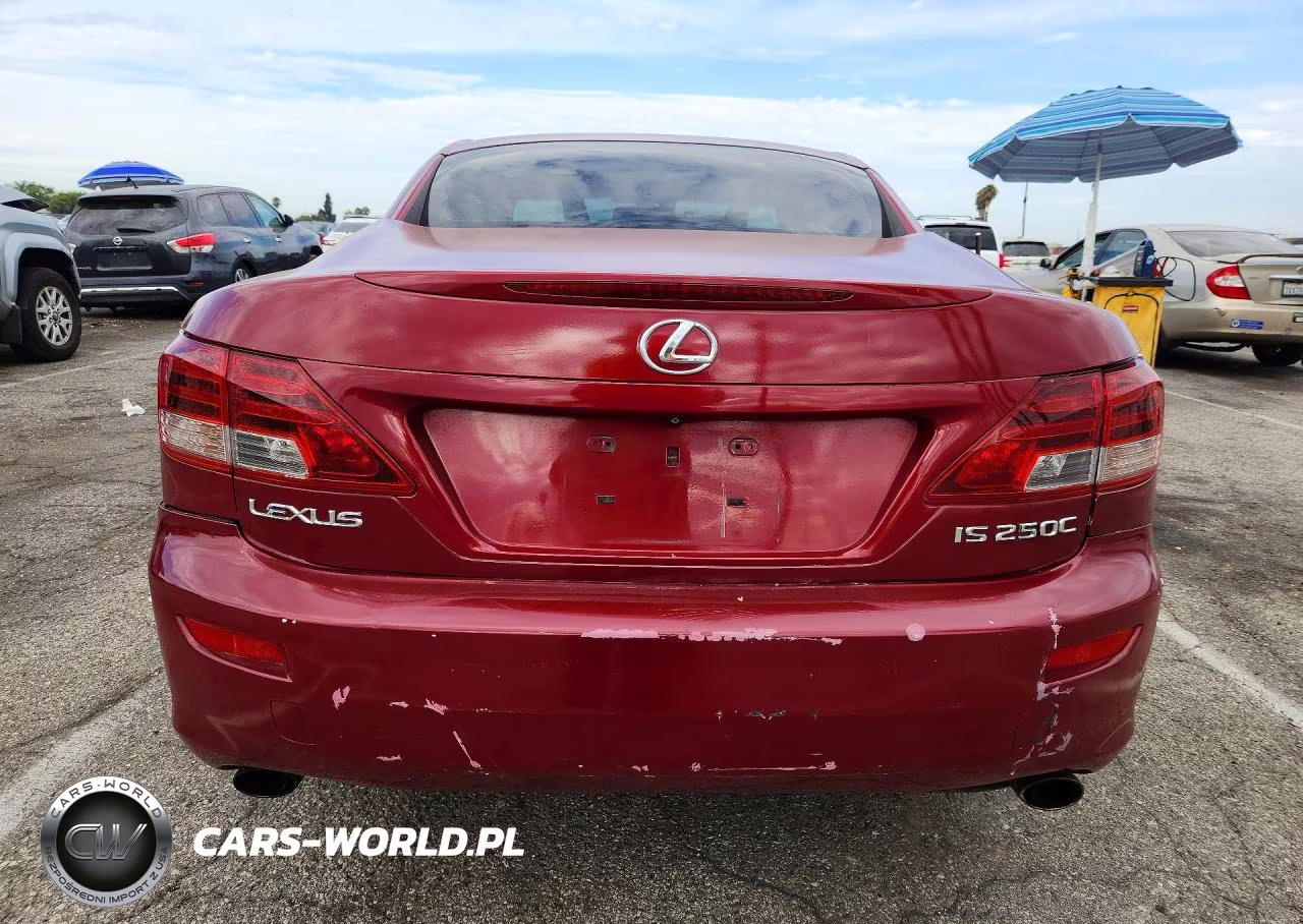 2010 Lexus Is 250 VIN:JTHFF2C25A2514495 - 6