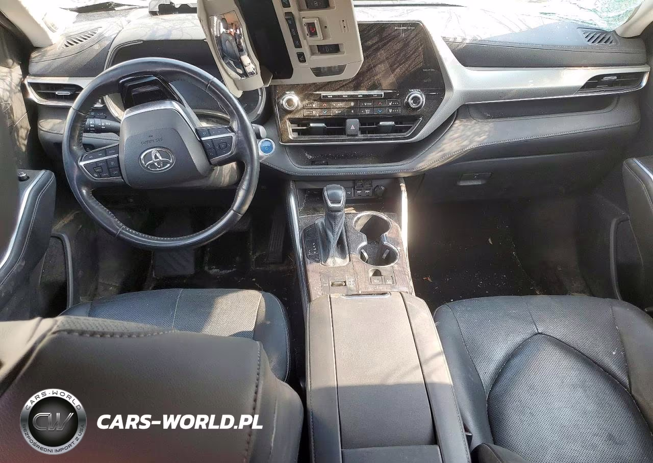 2021 Toyota Highlander Hybrid Platinum VIN:5TDEBRCH6MS031228 - 8