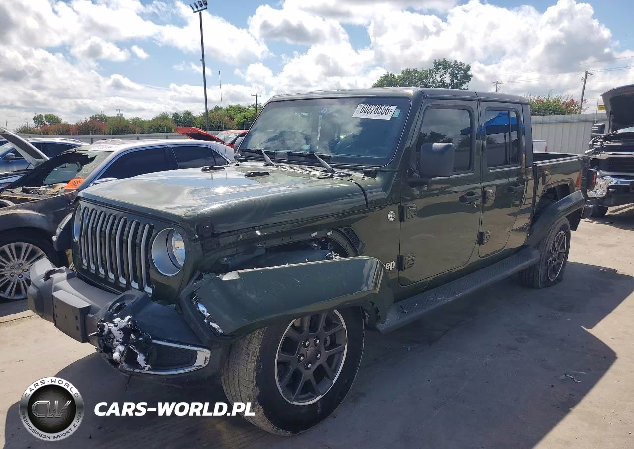 2021 Jeep Gladiator Overland VIN:1C6HJTFG5ML567323 - 1