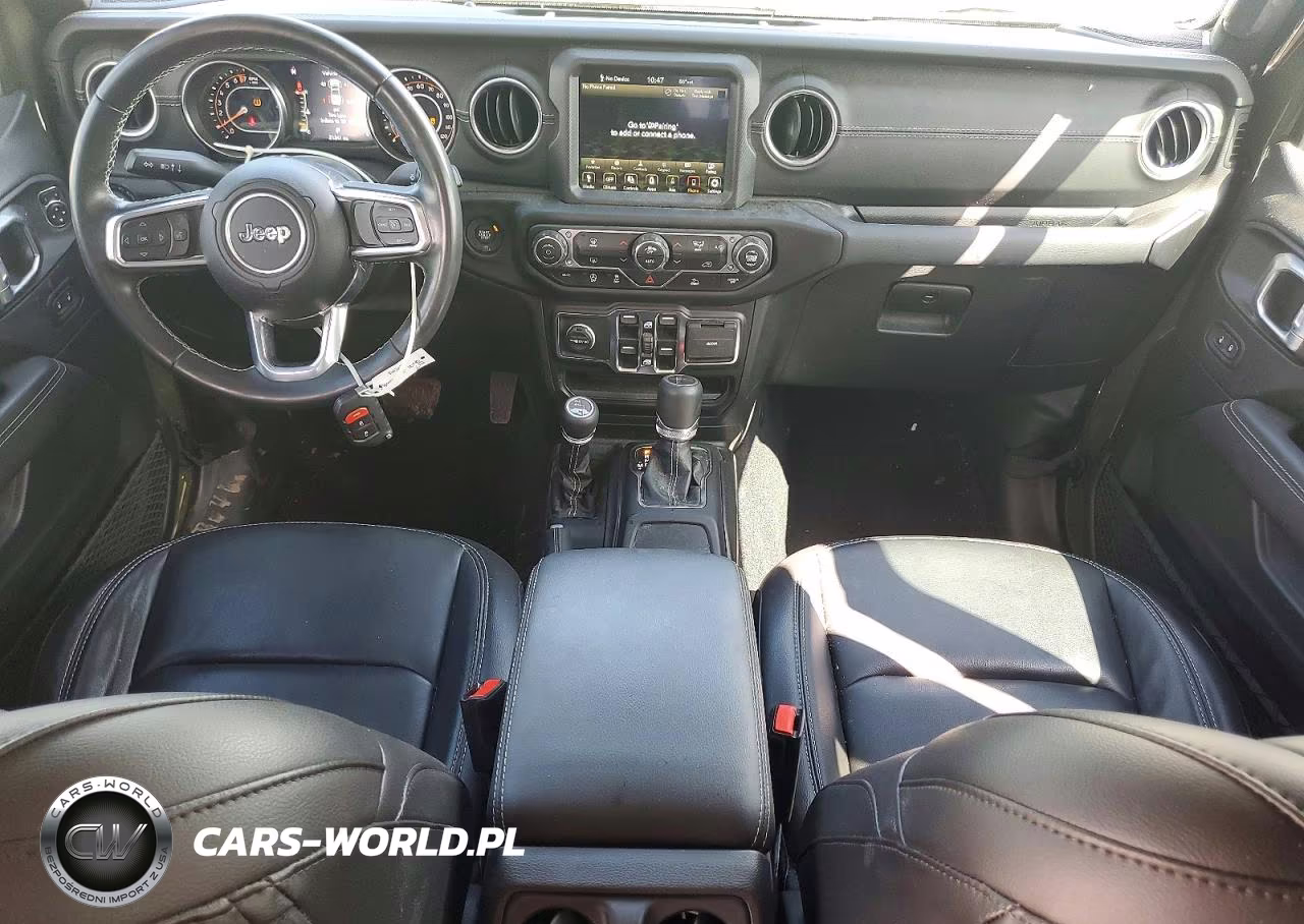 2021 Jeep Gladiator Overland VIN:1C6HJTFG5ML567323 - 8