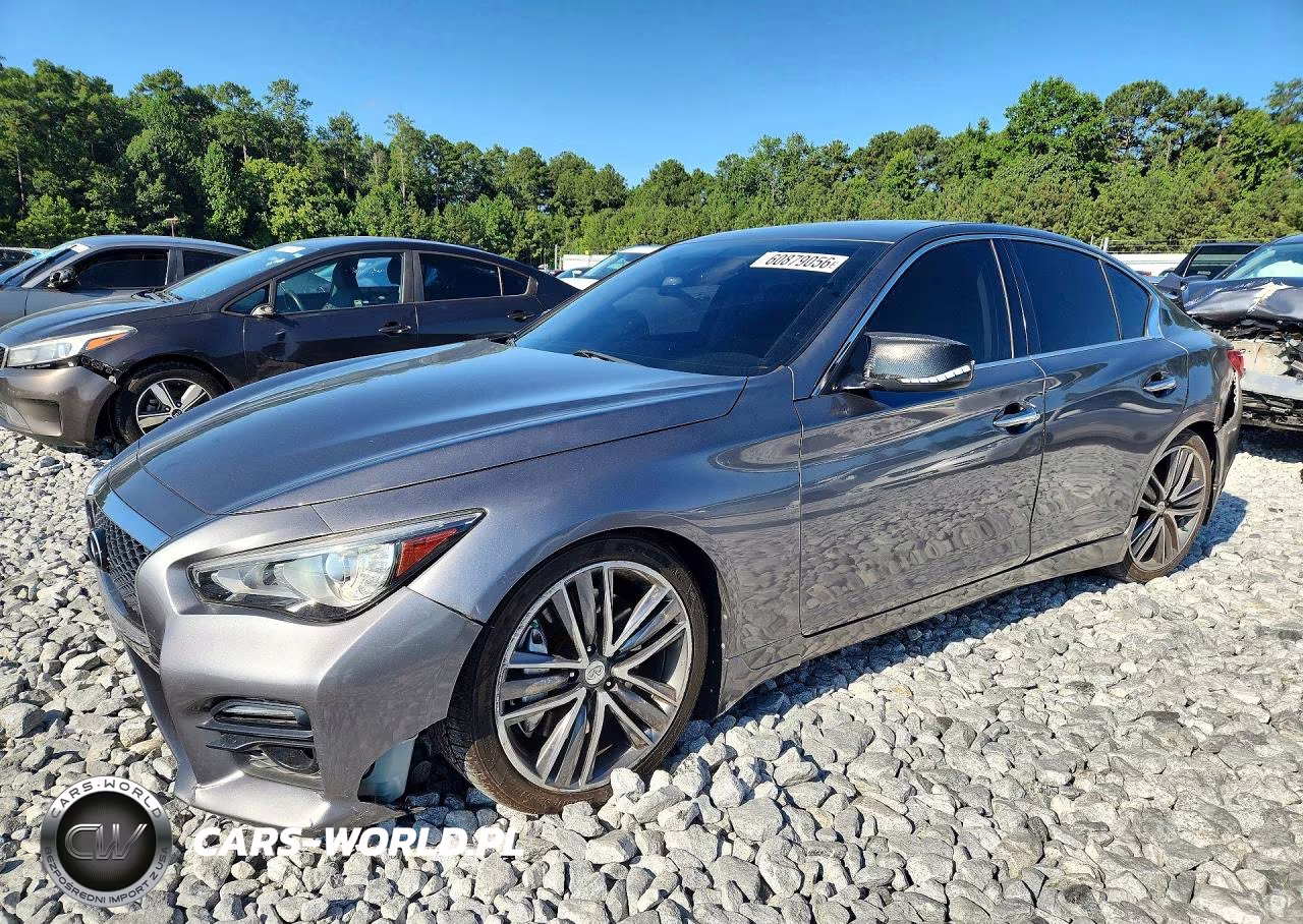 2014 Infiniti Q50 Sport VIN:JN1BV7AR0EM704301 - 1