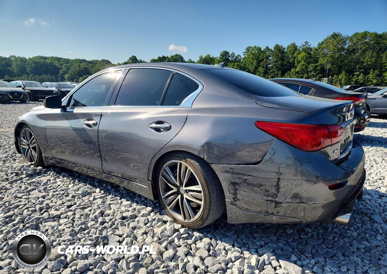 2014 Infiniti Q50 Sport VIN:JN1BV7AR0EM704301 - 2
