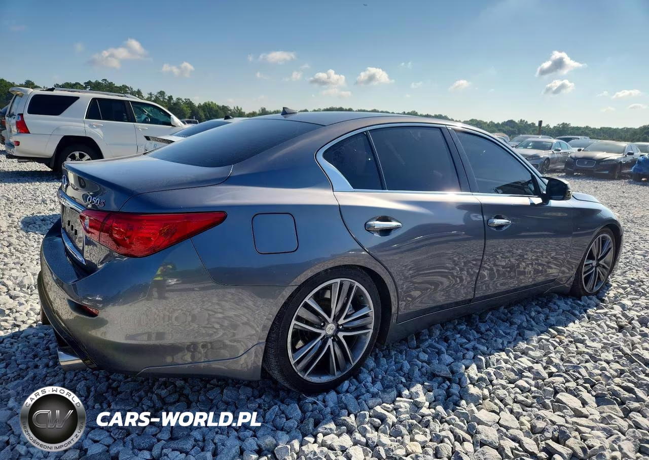 2014 Infiniti Q50 Sport VIN:JN1BV7AR0EM704301 - 3
