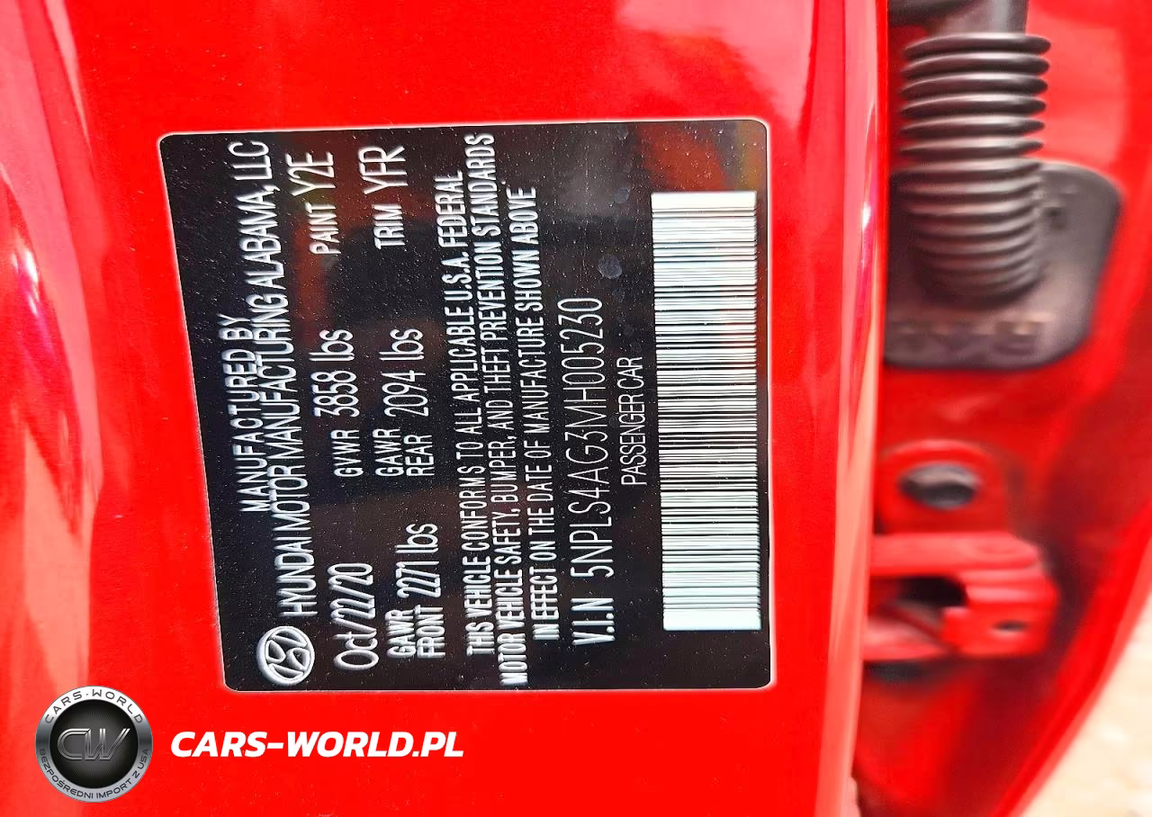 2021 HYUNDAI ELANTRA SEL VIN:5NPLS4AG3MH005230 - 12