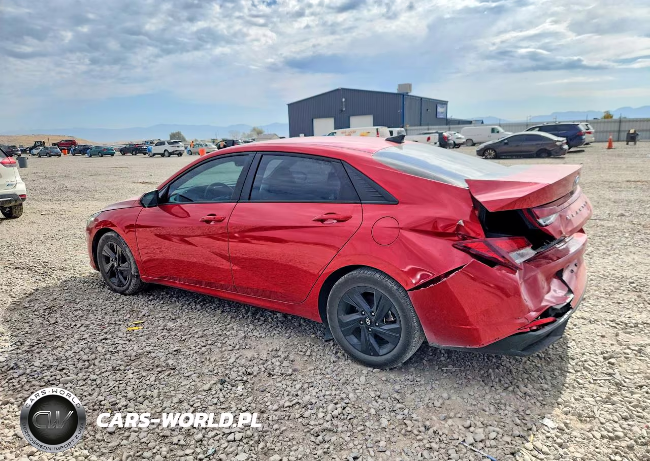 2021 HYUNDAI ELANTRA SEL VIN:5NPLS4AG3MH005230 - 2