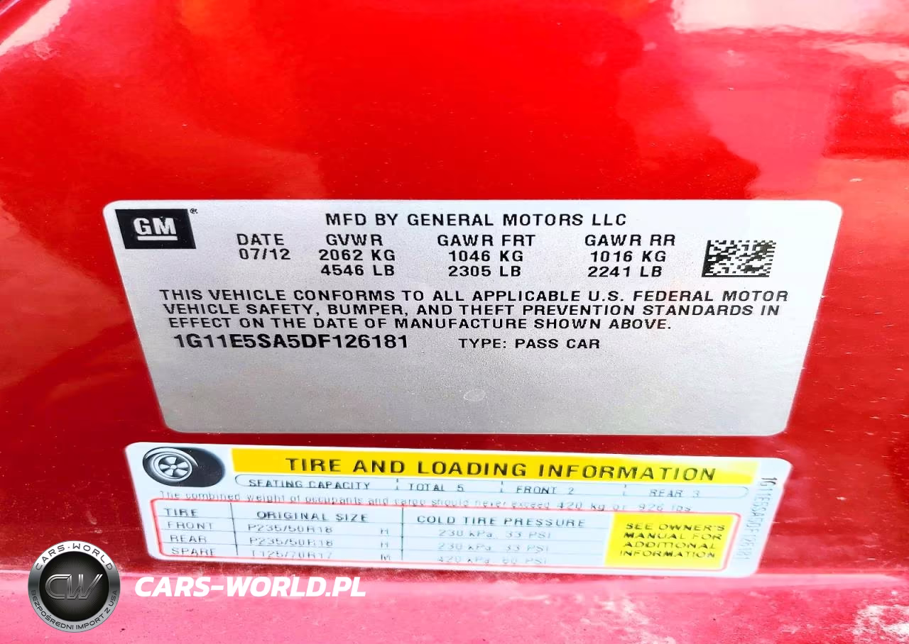 2013 Chevrolet Malibu 2Lt VIN:1G11E5SA5DF126181 - 12