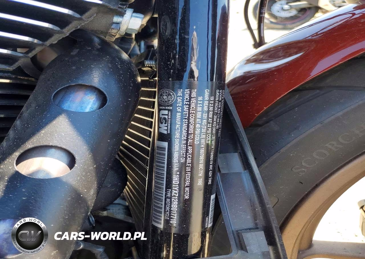 2024 Harley-Davidson Fxlrst VIN:1HD1YXZ12RB017710 - 8
