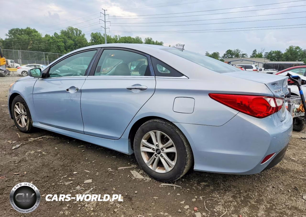 2014 Hyundai Sonata Gls VIN:5NPEB4AC1EH860614 - 2