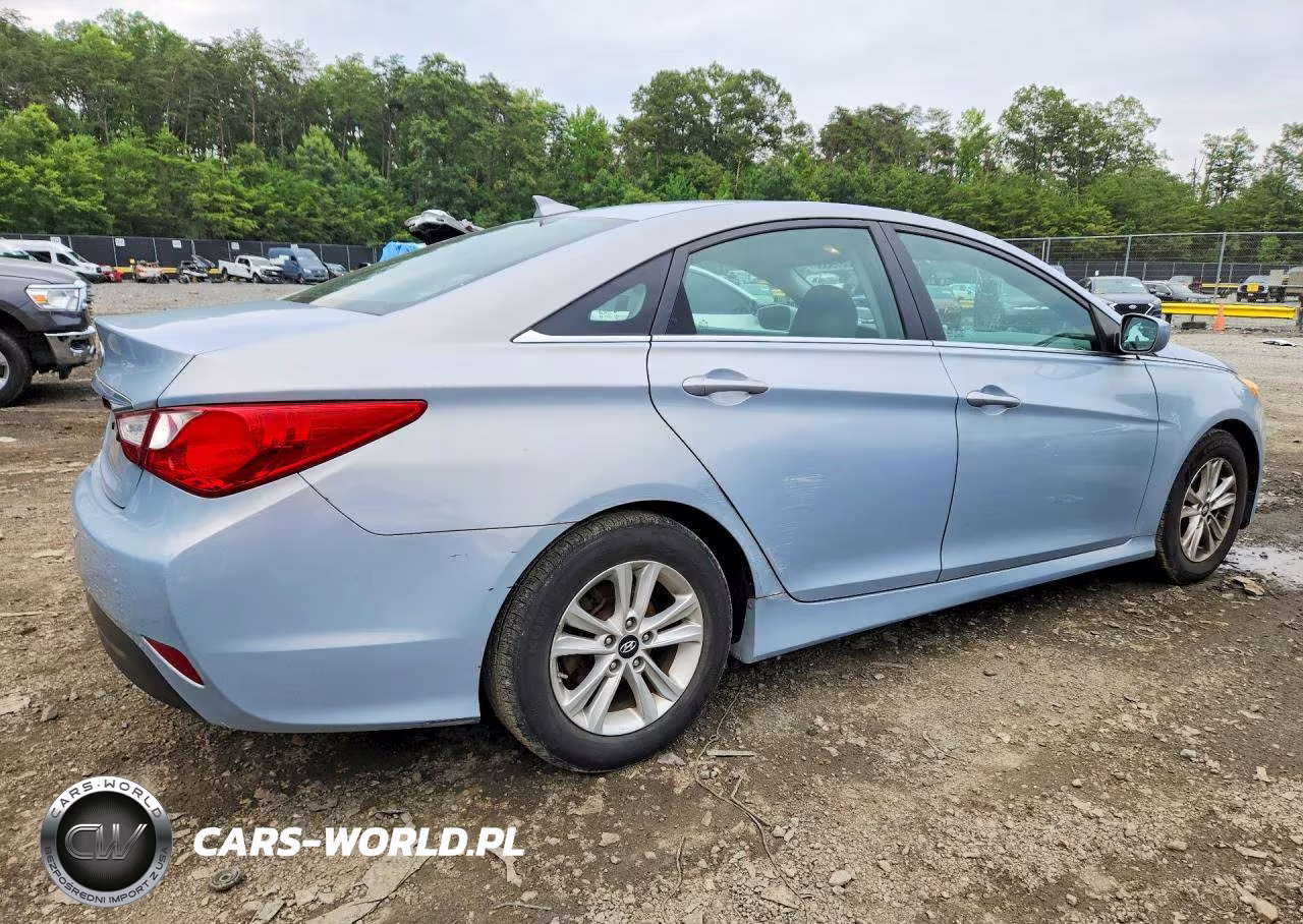 2014 Hyundai Sonata Gls VIN:5NPEB4AC1EH860614 - 3