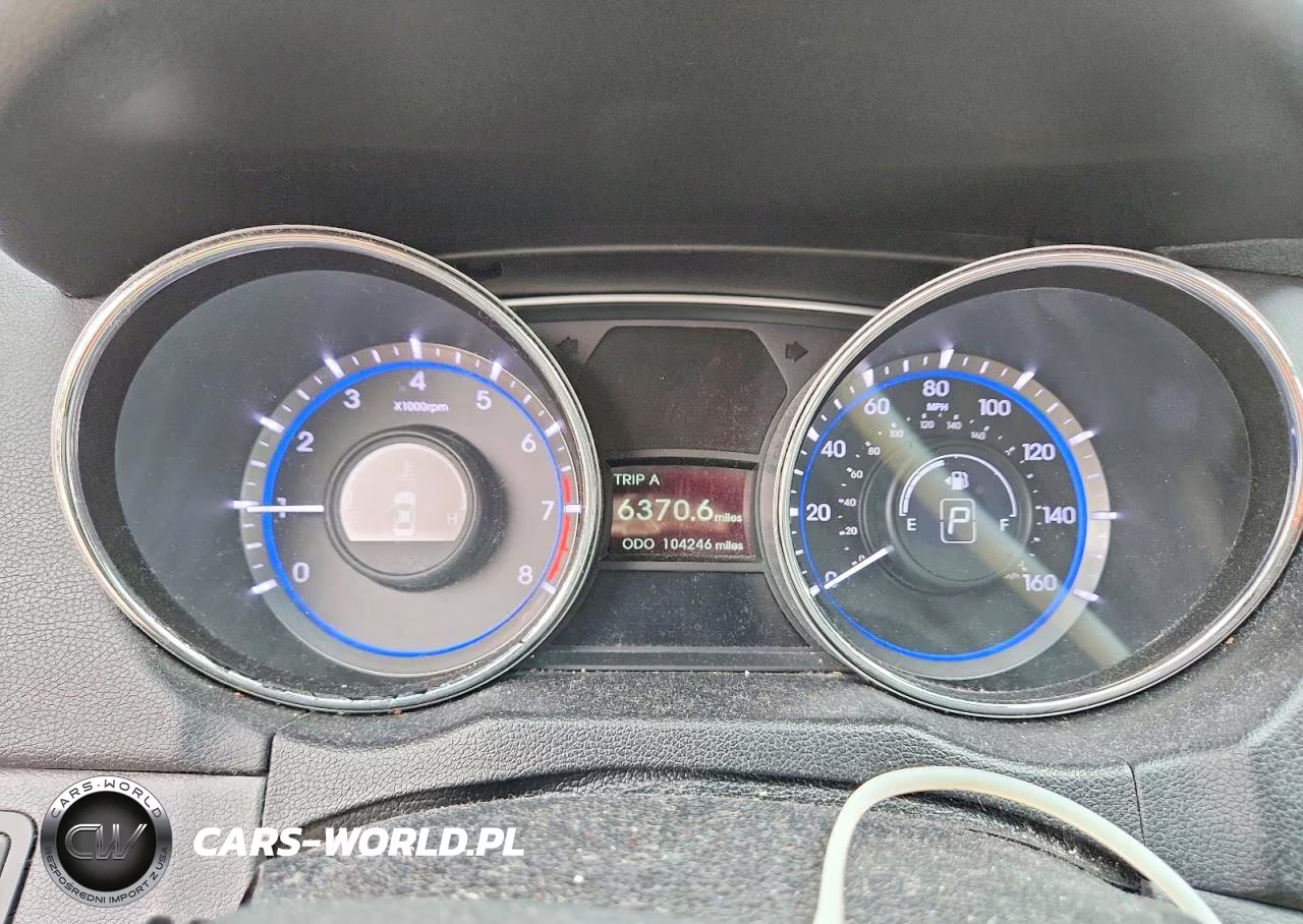 2014 Hyundai Sonata Gls VIN:5NPEB4AC1EH860614 - 9