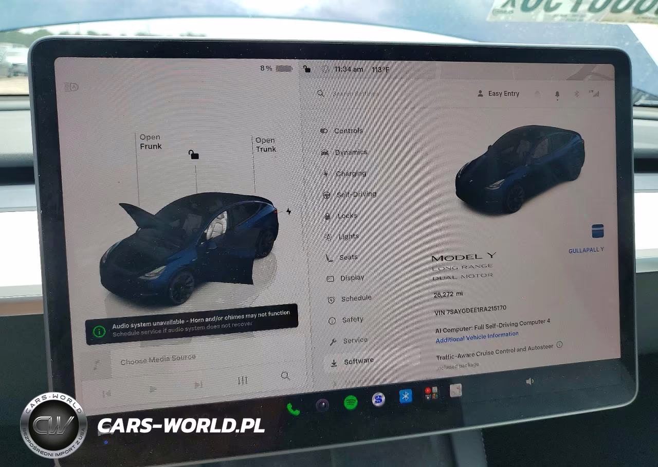 2024 Tesla Model Y VIN:7SAYGDEE1RA215170 - 9