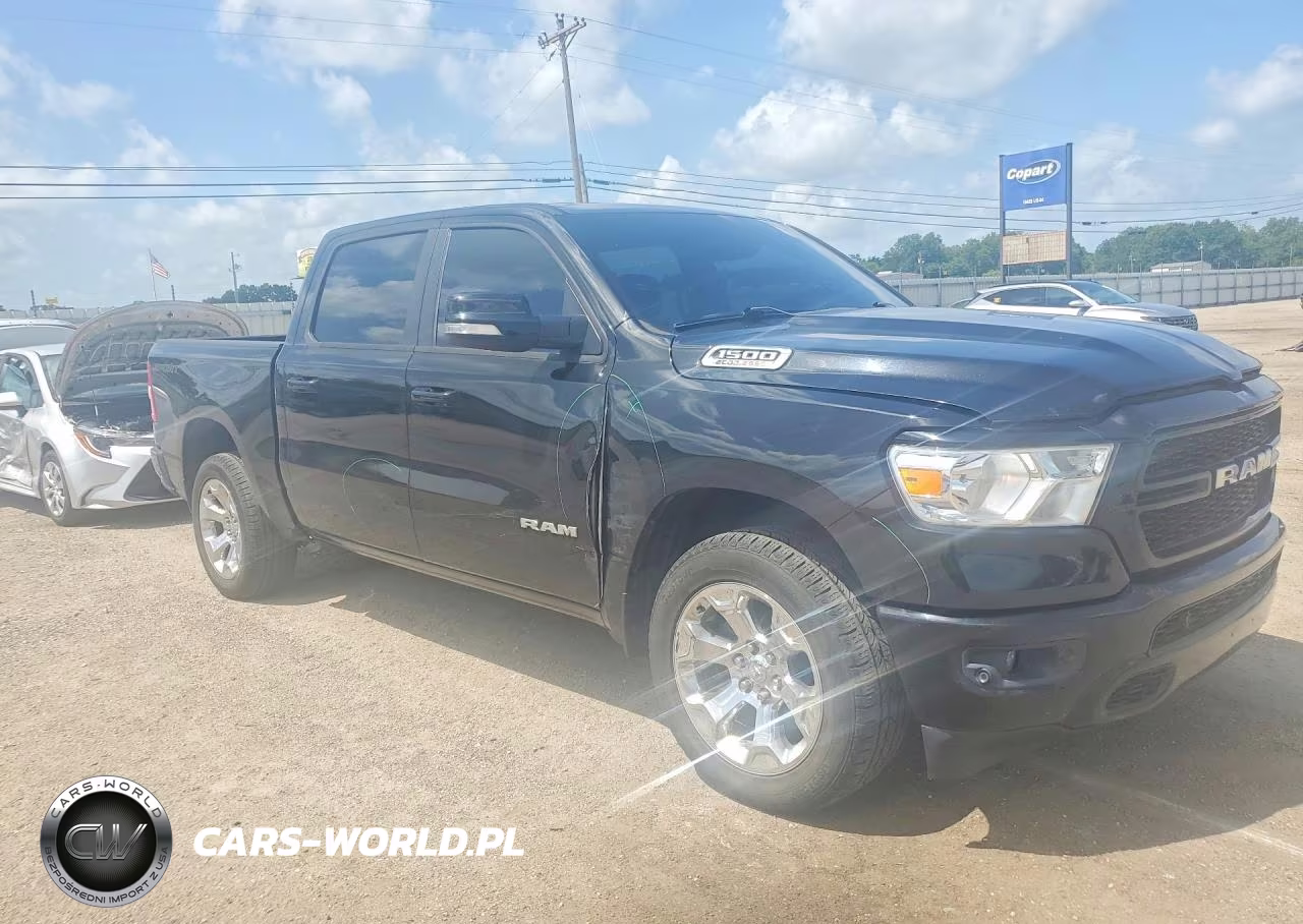 2021 Ram 1500 Big Horn-Lone Star VIN:1C6SRFFM4MN571096 - 4