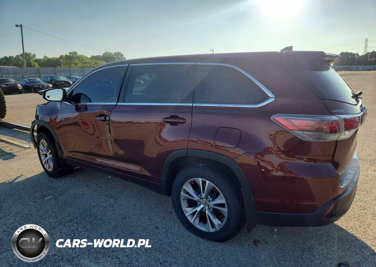 2014 Toyota Highlander Le Plus VIN:5TDBKRFH8ES031585 - 2