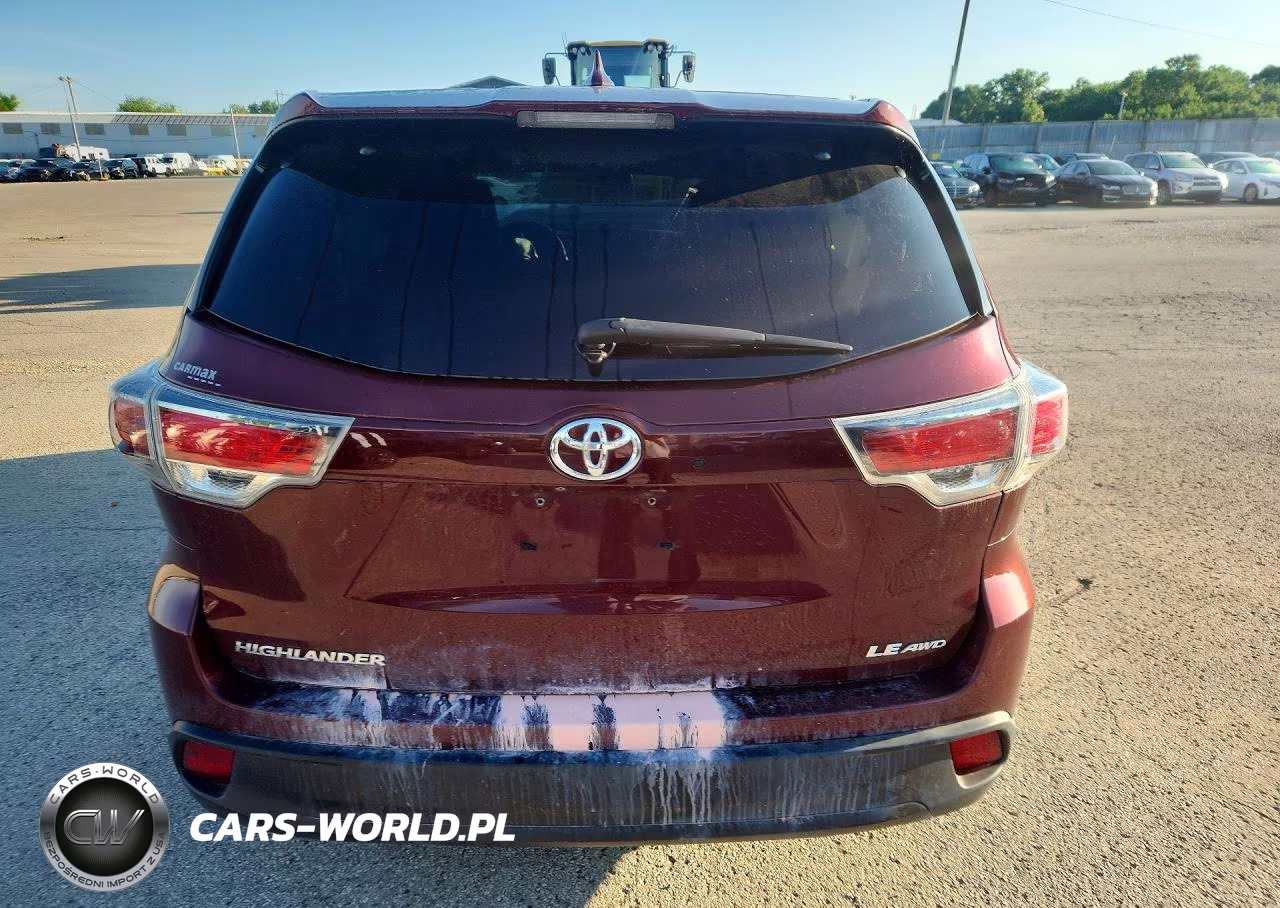 2014 Toyota Highlander Le Plus VIN:5TDBKRFH8ES031585 - 6