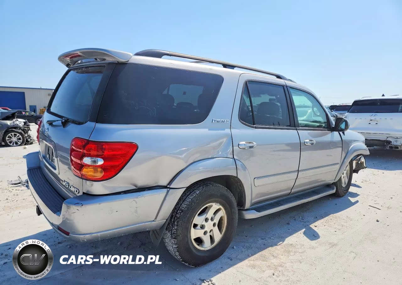 2001 Toyota Sequoia Limited VIN:5TDBT48A01S005721 - 3
