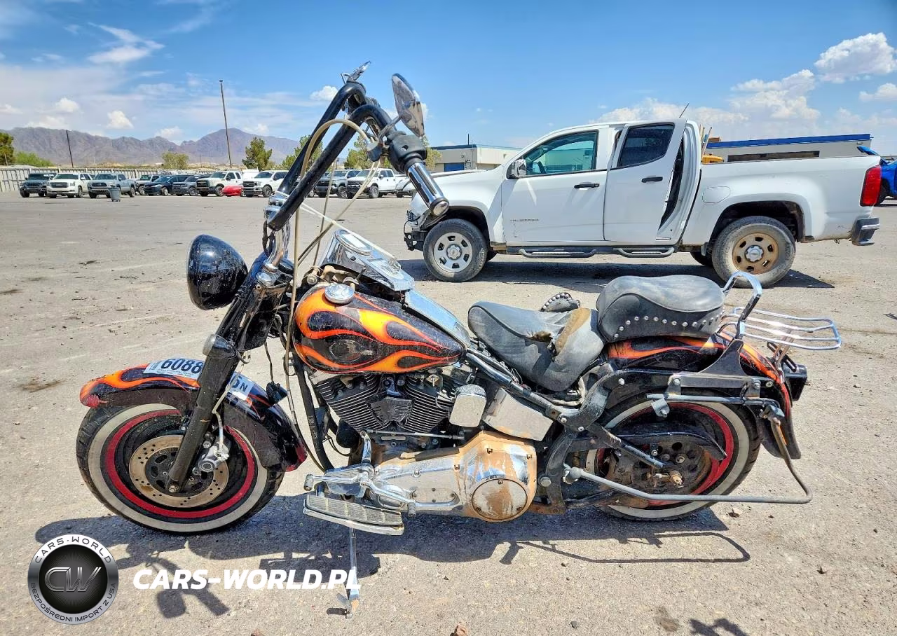 1996 Harley-Davidson Flst VIN:1HD1BML38TY022022 - 3