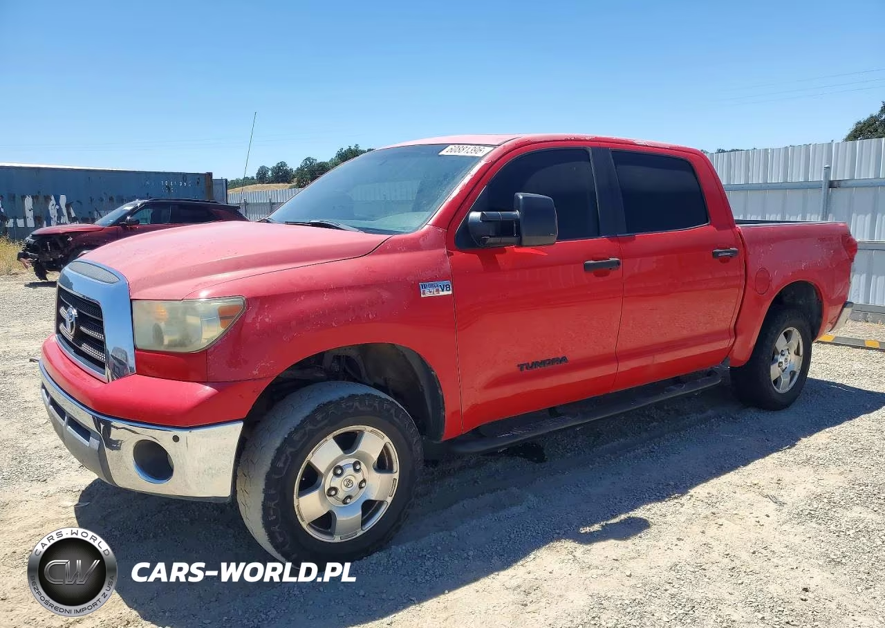 2007 Toyota Tundra Crewmax Sr5 – zdjęcie 1 z 12