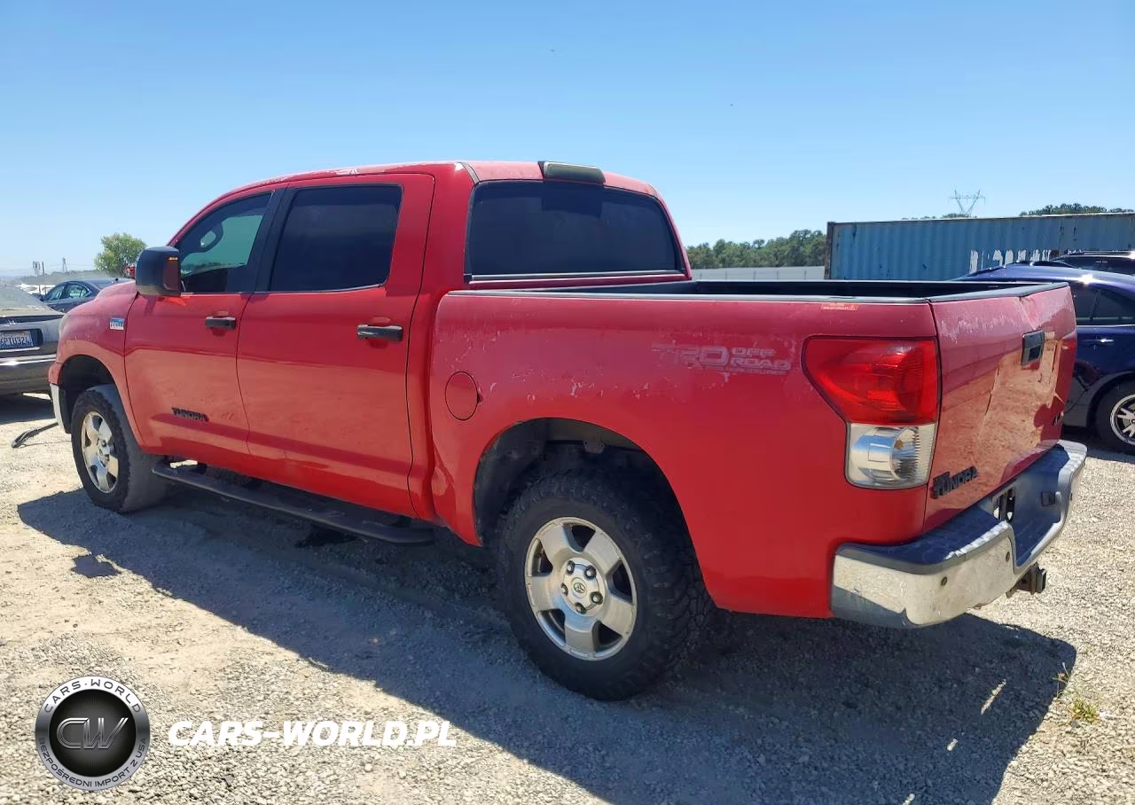 2007 Toyota Tundra Crewmax Sr5 VIN:5TBDV54167S471329 - 2