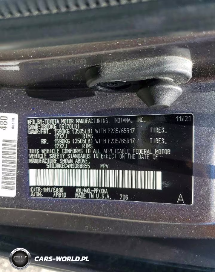2022 Toyota Sienna Xle VIN:5TDJRKEC4NS088855 - 13