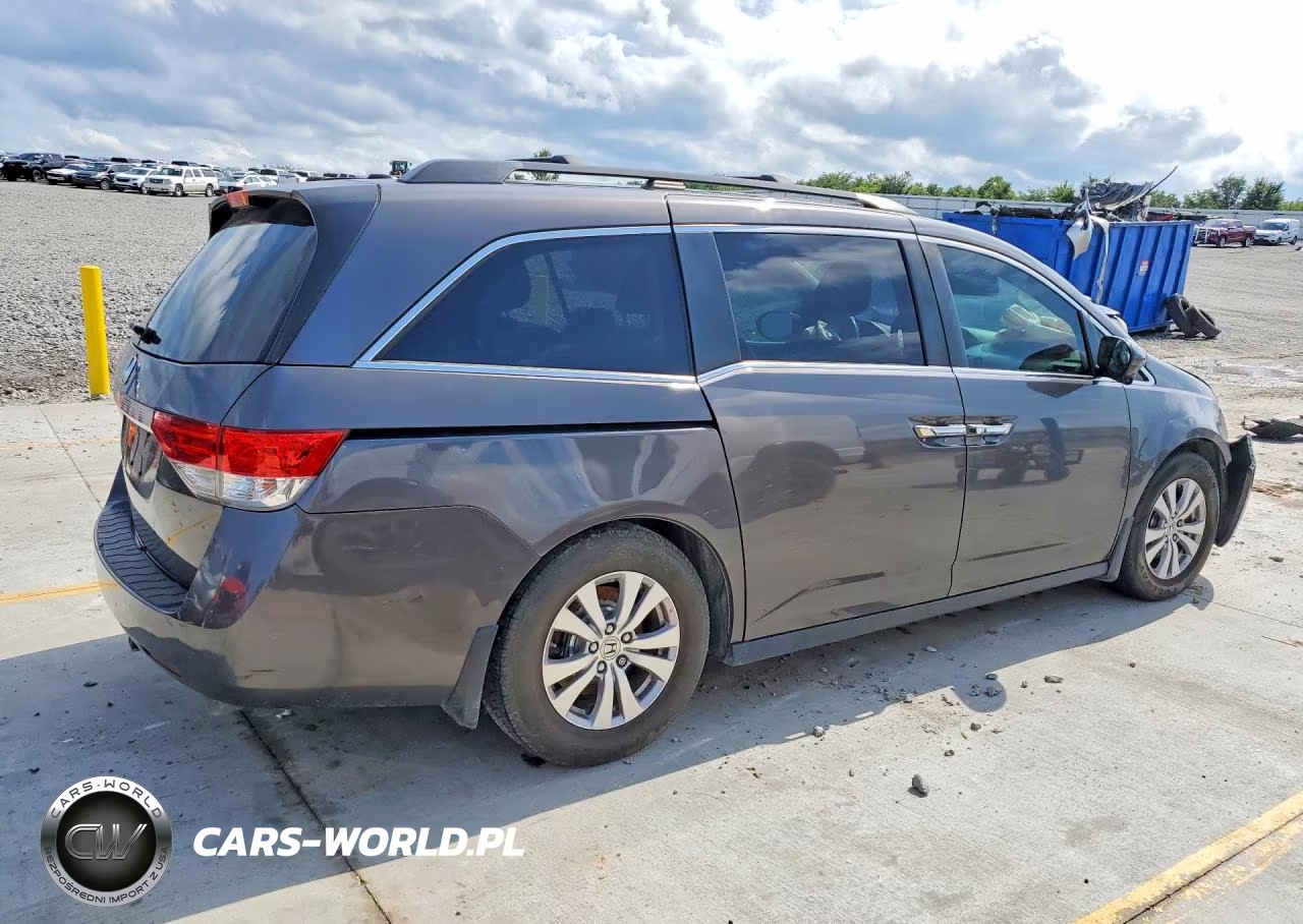 2015 Honda Odyssey Exl VIN:5FNRL5H60FB007870 - 3