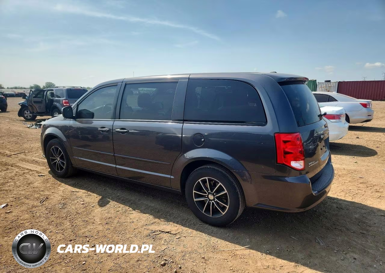 2017 Dodge Grand Caravan Sxt VIN:2C4RDGCG9HR666918 - 2