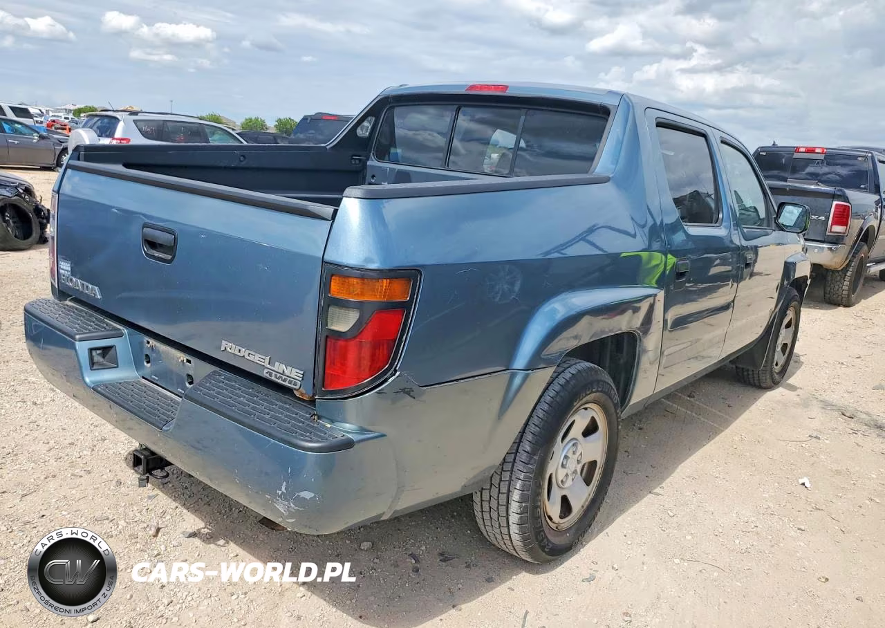 2008 Honda Ridgeline Rt VIN:2HJYK16278H528536 - 3
