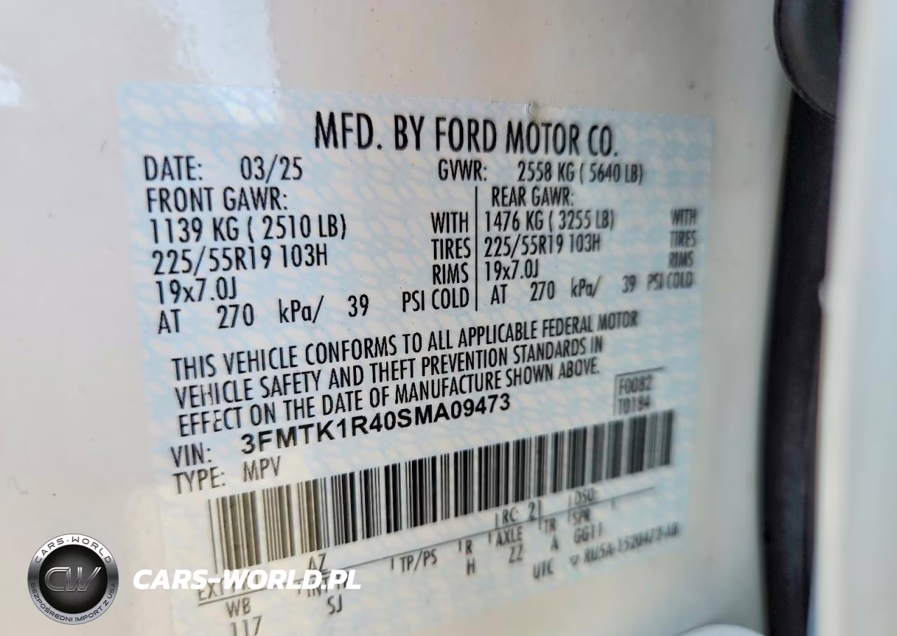 2025 Ford Mustang Mach-E Select VIN:3FMTK1R40SMA09473 - 13