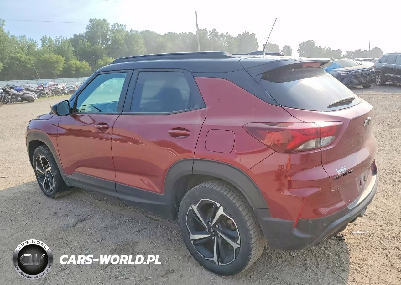 2022 Chevrolet Trailblazer Rs VIN:KL79MTSL4NB080982 - 2