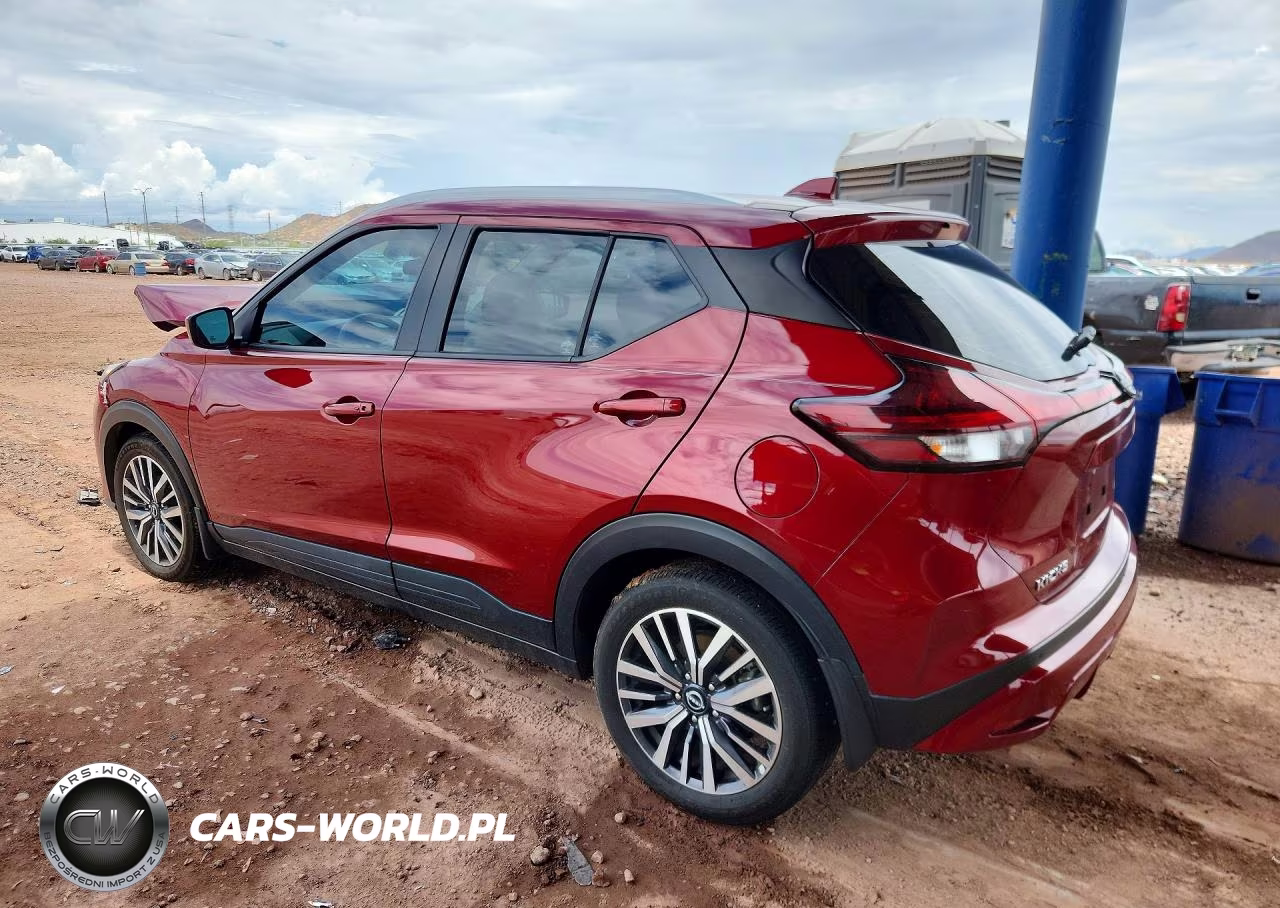 2022 Nissan Kicks Sv VIN:3N1CP5CV5NL480238 - 2