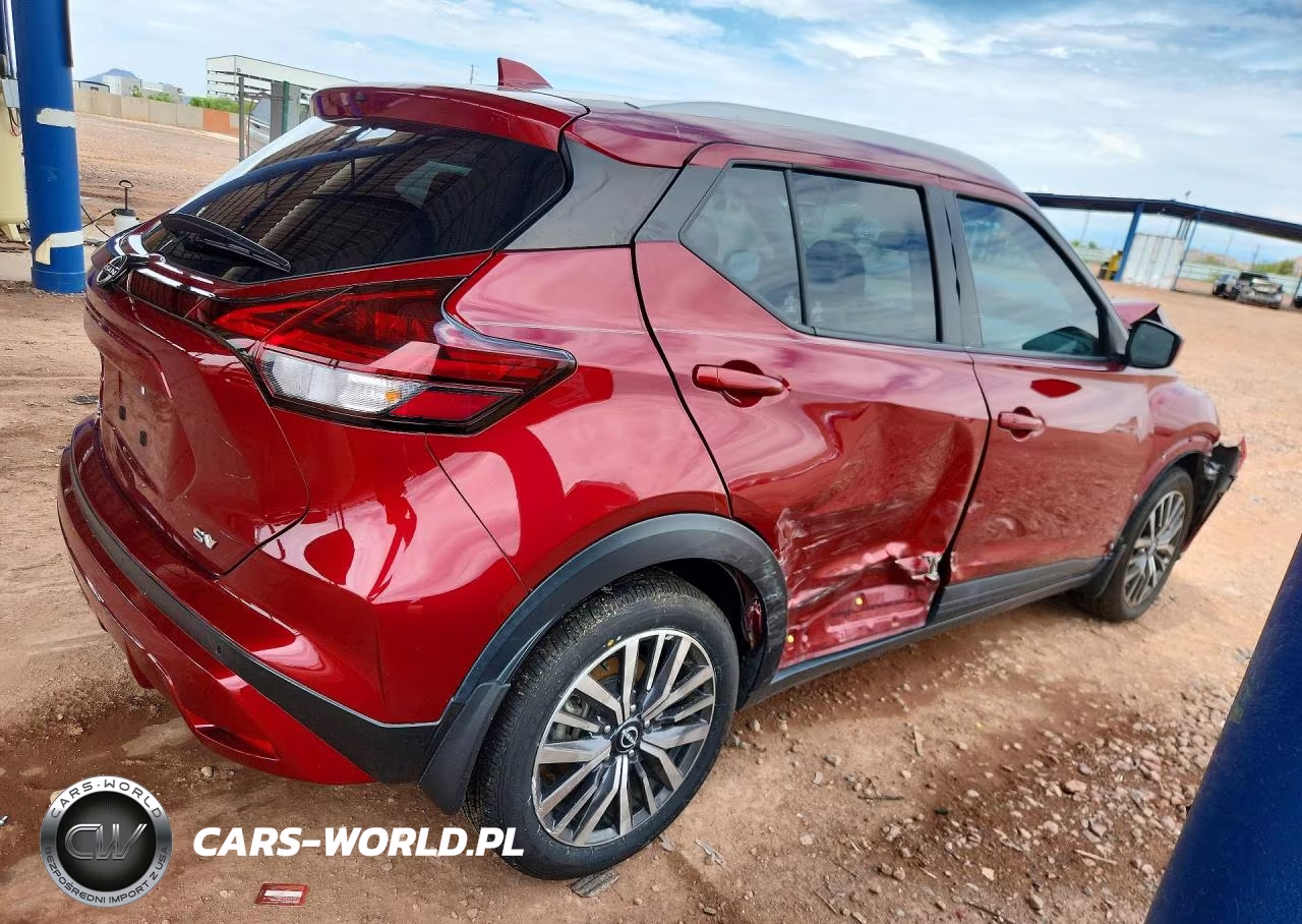 2022 Nissan Kicks Sv VIN:3N1CP5CV5NL480238 - 3