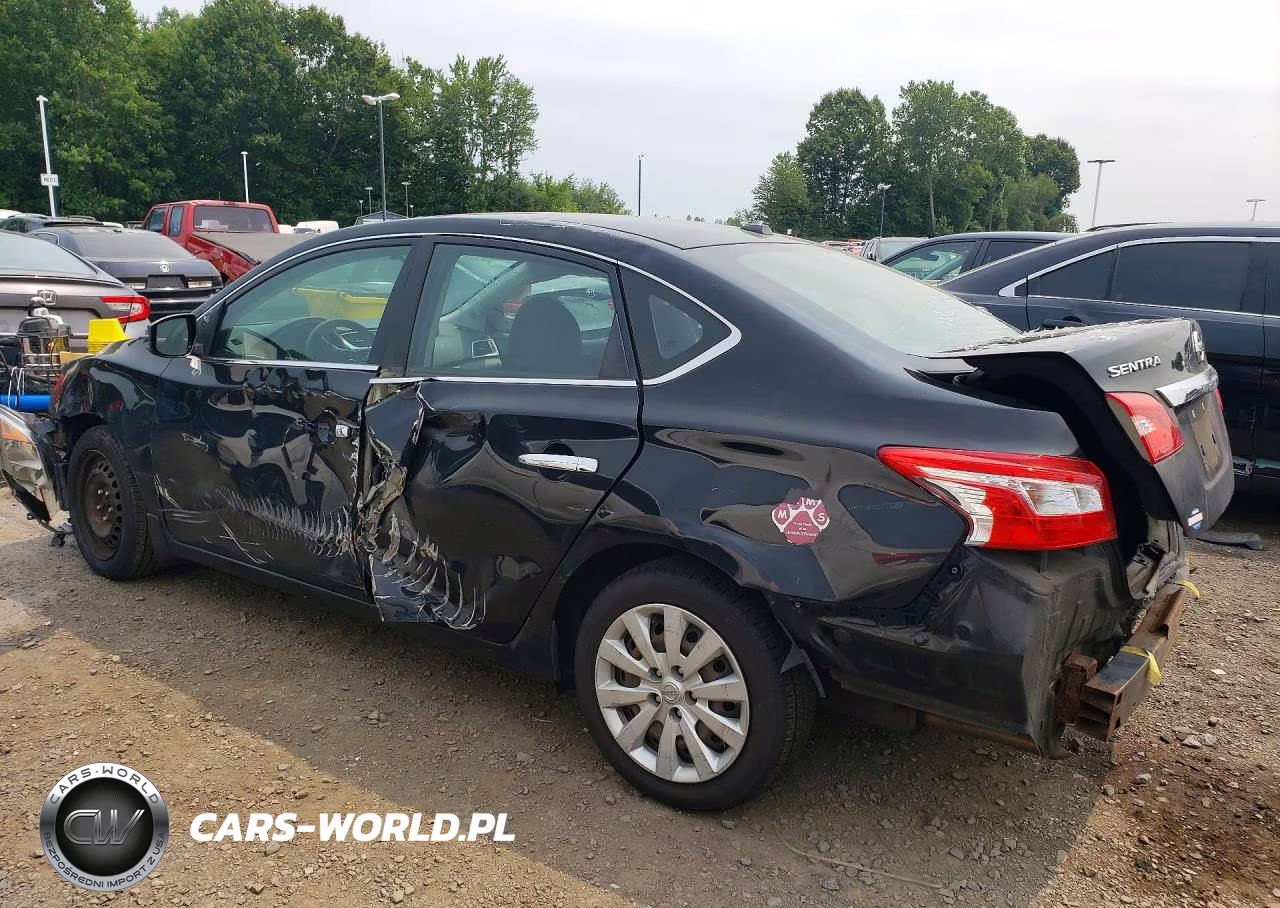 2017 Nissan Sentra Sv VIN:3N1AB7AP2HY326941 - 2