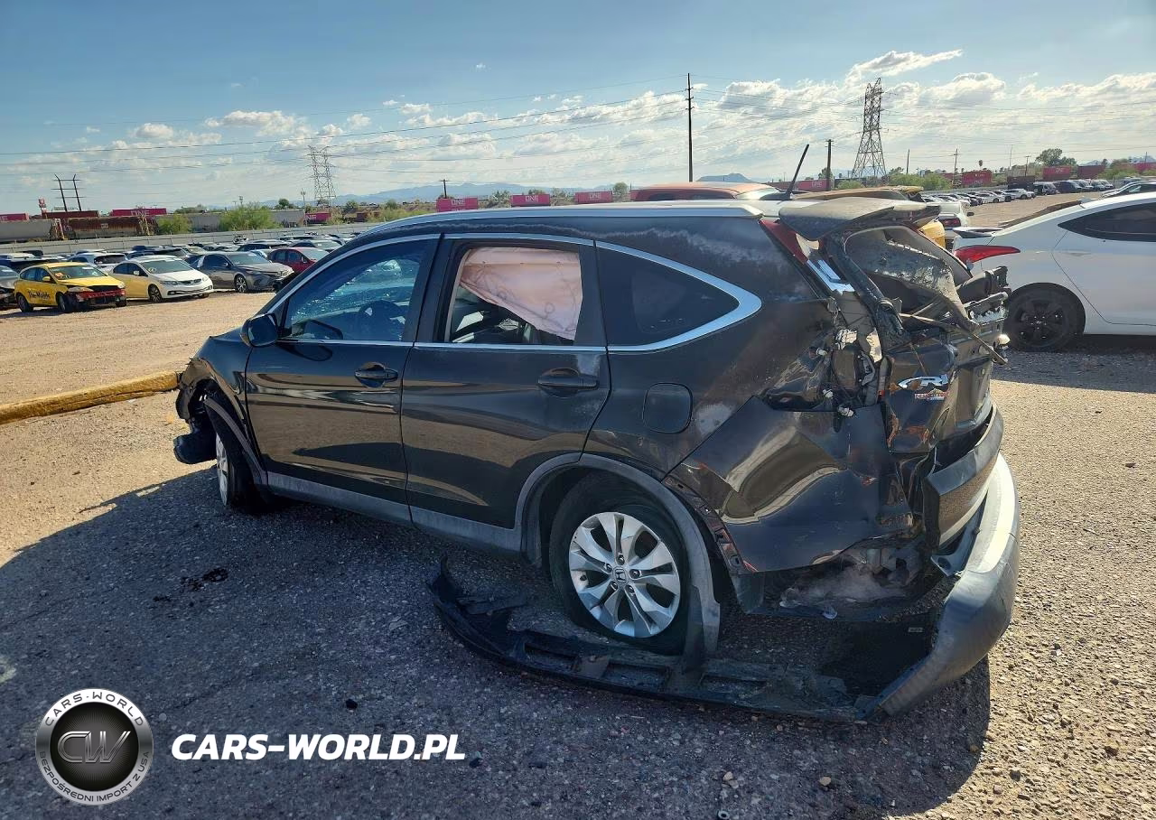 2013 Honda Cr-V Exl VIN:5J6RM3H73DL037444 - 2