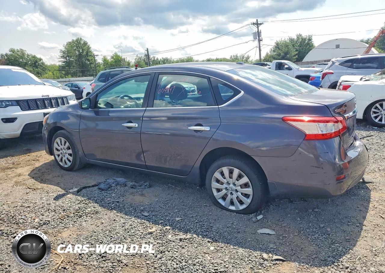 2014 Nissan Sentra Sv VIN:3N1AB7AP9EL654544 - 2