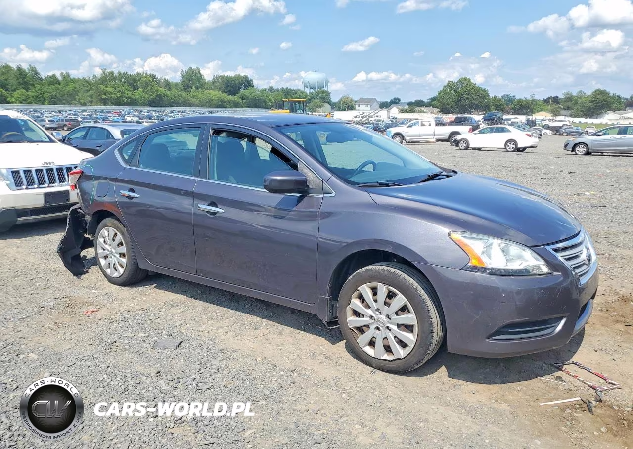 2014 Nissan Sentra Sv VIN:3N1AB7AP9EL654544 - 4