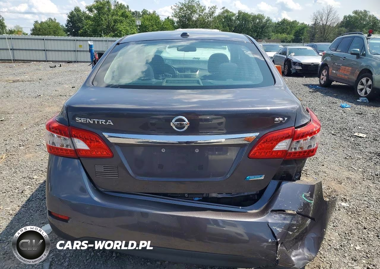 2014 Nissan Sentra Sv VIN:3N1AB7AP9EL654544 - 6