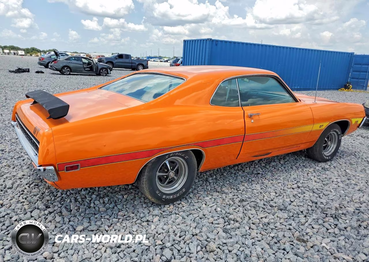 1971 FORD TORINO VIN:1A25F245157 - 3